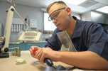 Dental lab technicians’ work brings smiles to patients’ faces
