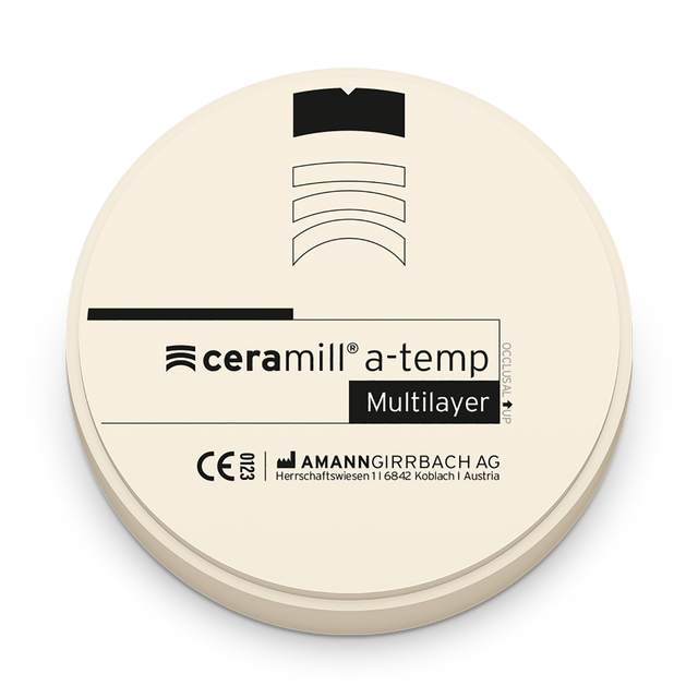 Digital Supplies - PMMA - Ceramill A-TEMP Multilayer