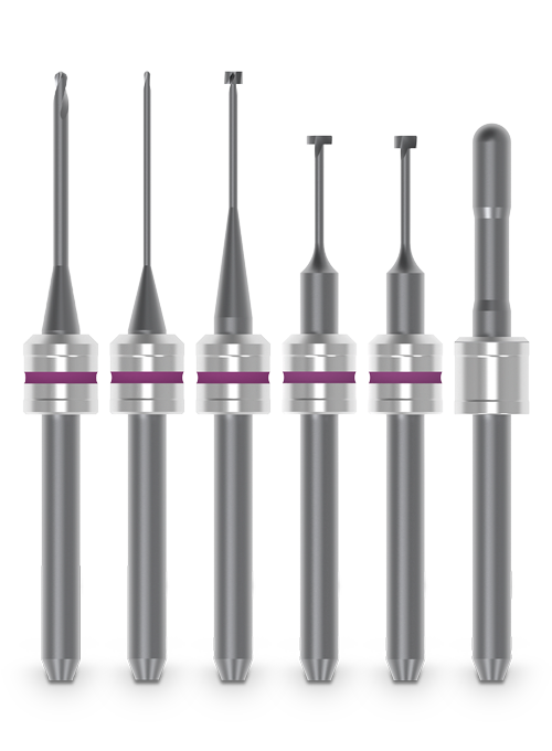 Burs, Milling - AG RFID Purple - Calibration and Extension