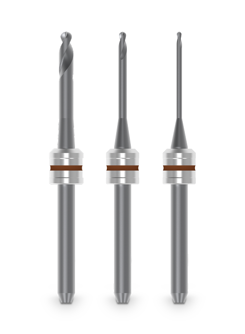 Burs, Milling - AG RFID Brown - Processing Cobolt Chrome