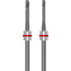 Burs, Milling - AG RFID Red - Processing Model Plastic