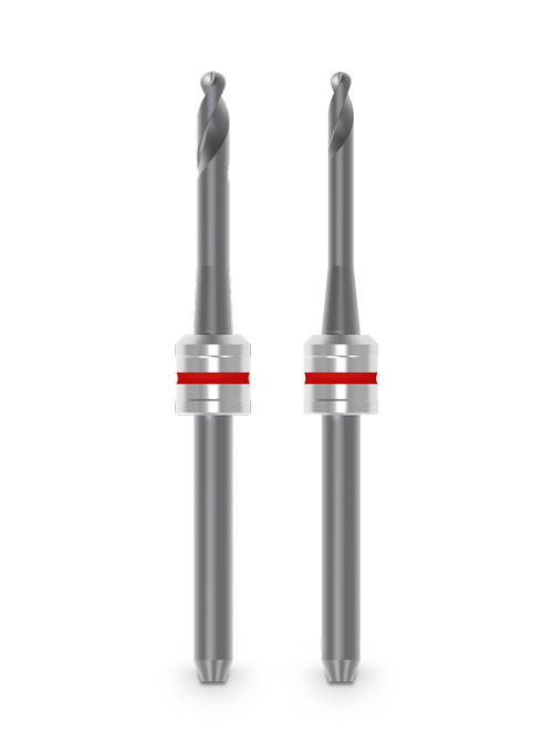 Burs, Milling - AG RFID Red - Processing Model Plastic
