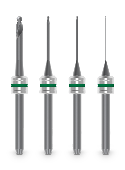 Burs, Milling - AG RFID Green - Processing Plastics and Wax
