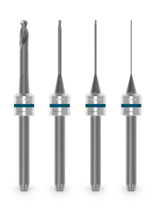 Burs, Milling - AG RFID Blue  - Processing Ceramill Sintron