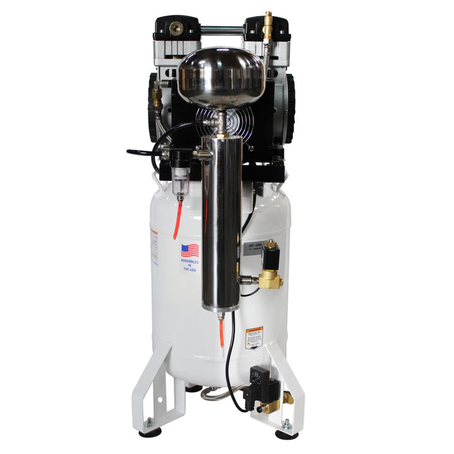 California Air Tools 2.0 Hp SMART Ultra Quiet & Oil-Free 10 Gallon Air Compressor with 80% Air Dryer and Auto Drain Valve