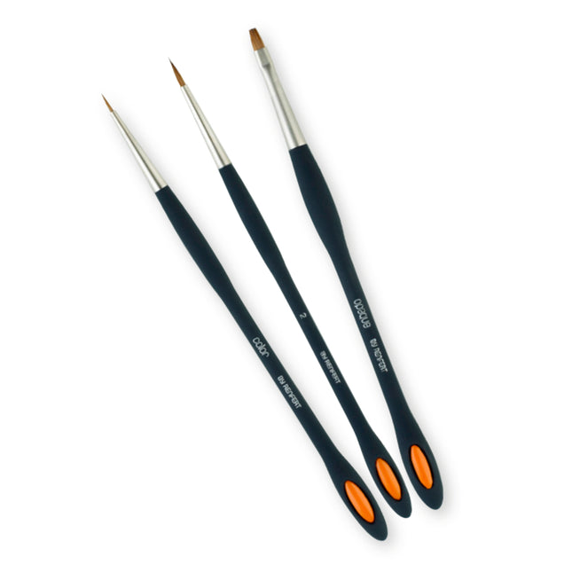 Renfert lay:art style set w.1 each staining/ opaque/size 2 brush