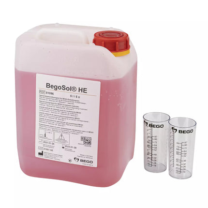 BEGO BegoSol® HE Special: Mixing liquid, (Frost Sensitive) 5 liters