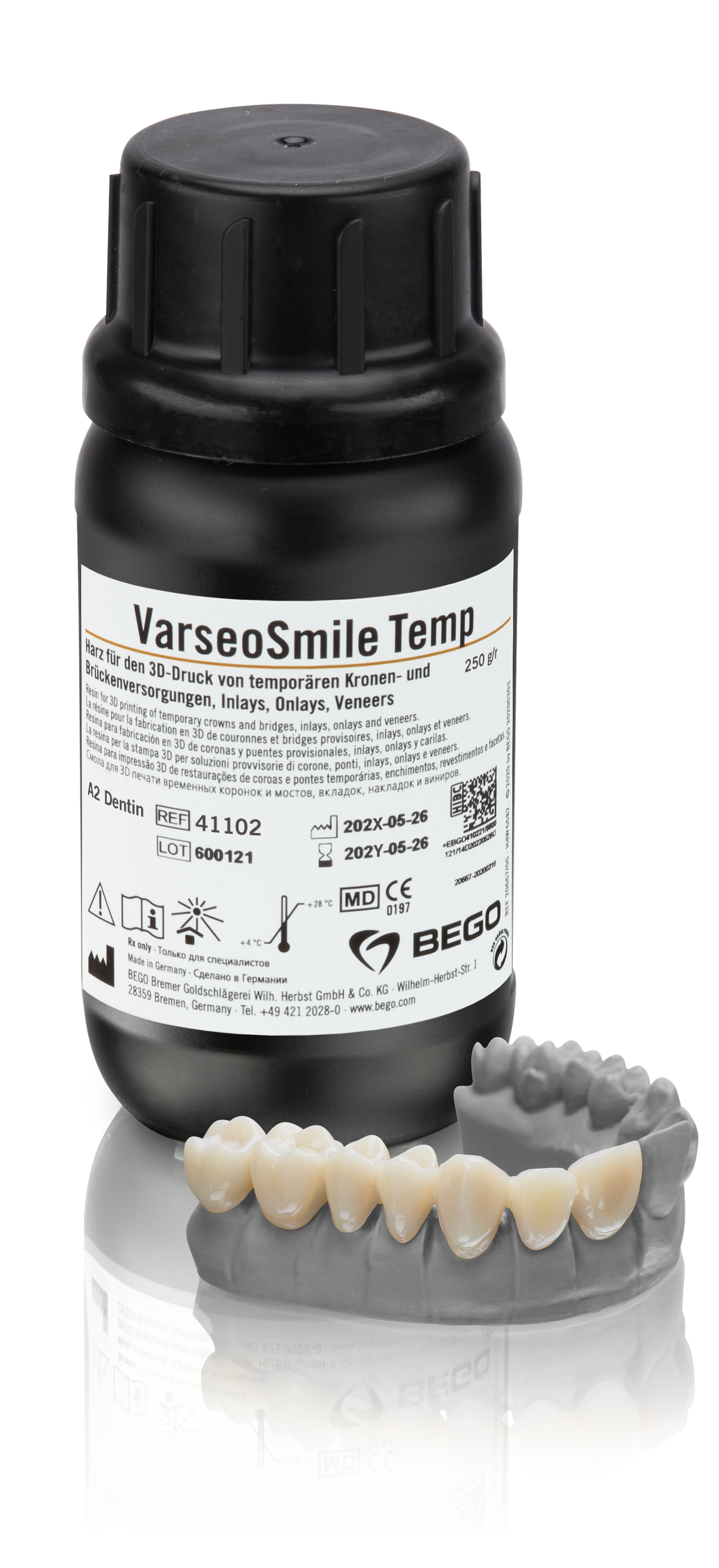 BEGO VarseoSmile Temp A2, 250g