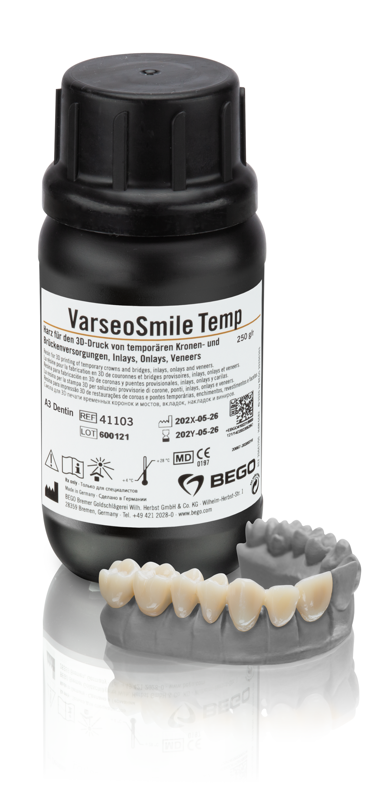 BEGO VarseoSmile Temp A3, 250g