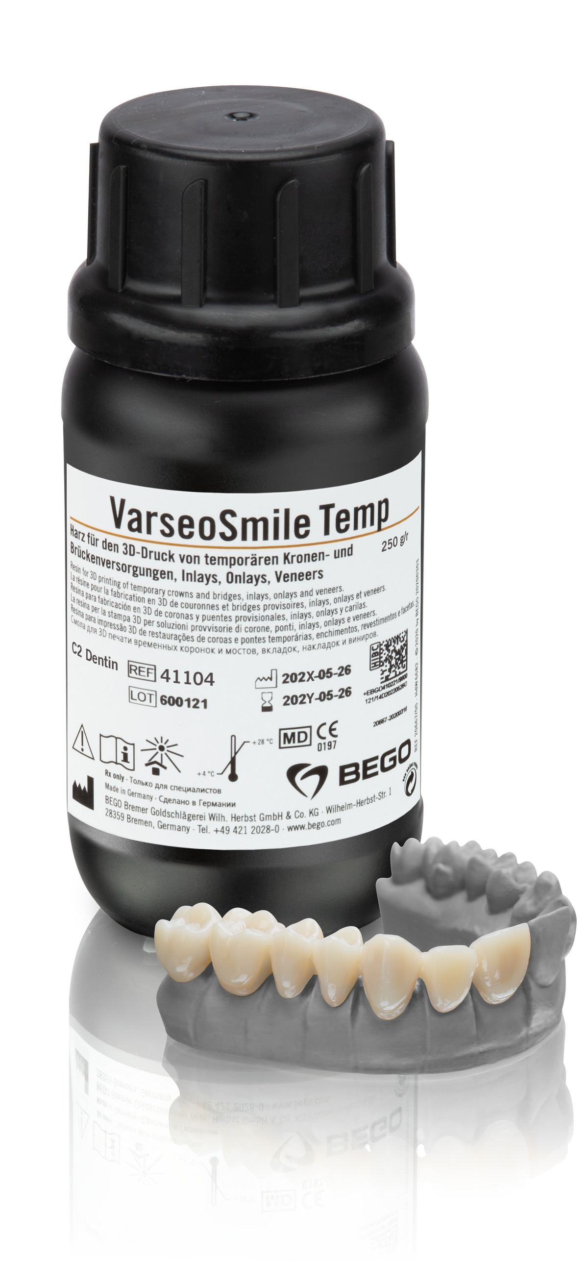 BEGO VarseoSmile Temp C2, 250g