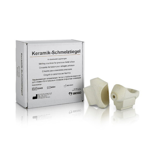 Bego CRUCIBLE FOR FUNDOR T NON PRECIOUS/CO-CR 6 PIECES