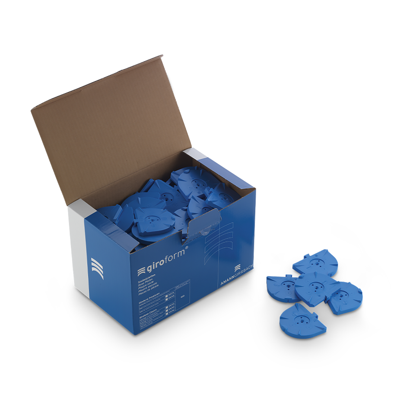 Amann Girrbach Giroform Classic L blue, 100 pcs.