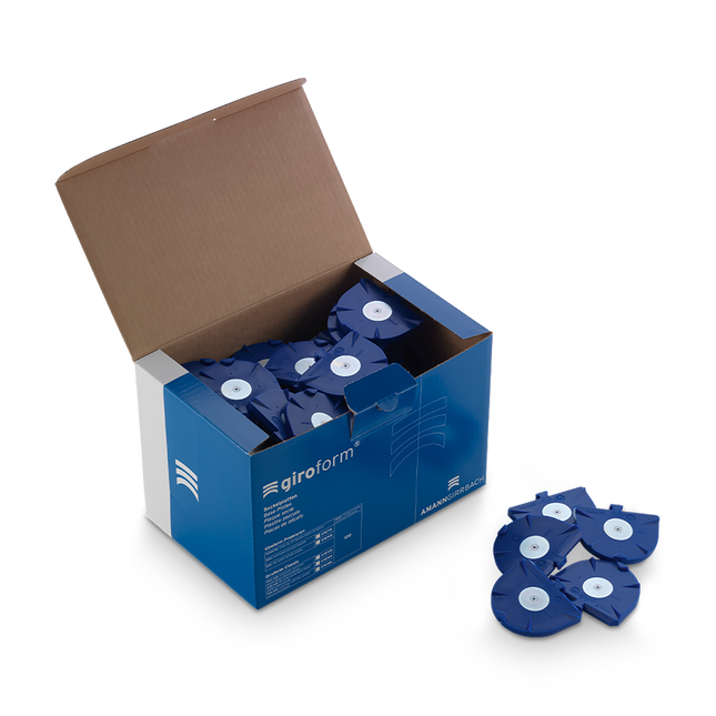 Amann Girrbach Giroform Premium +L, 100 pc, blue