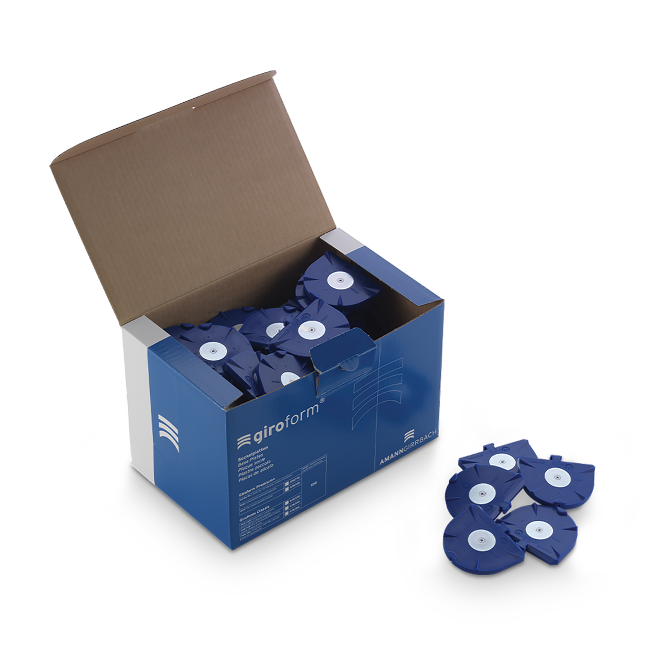 Amann Girrbach Giroform Premium +L, 100 pc, blue