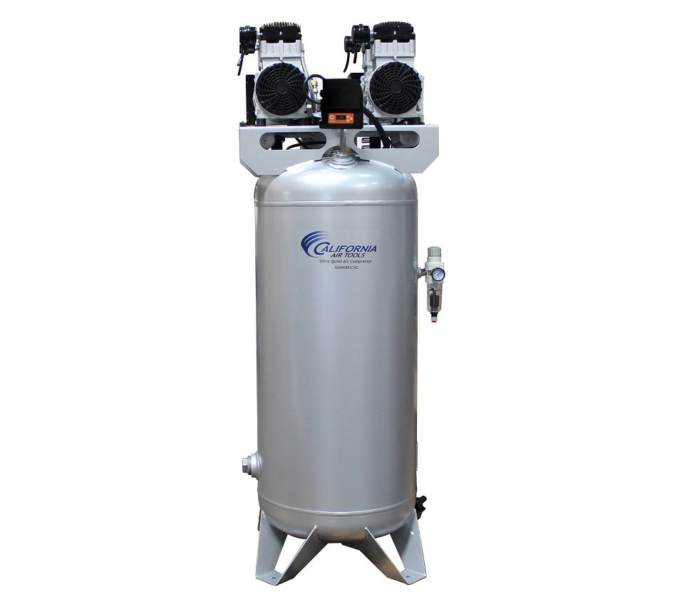 California Air Tools 4.0 Hp SMART Ultra Quiet & Oil-Free 60 Gallon Air Compressor with 98% Air Dryer and Auto Drain Valve