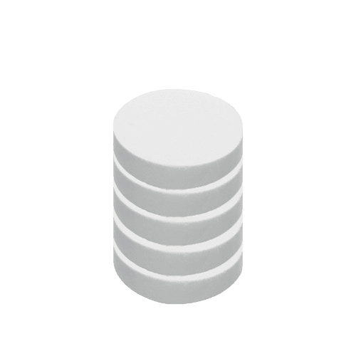 Thermal fabric sintering fleece, Ø40mm x 12mm; SPEED Sintering (set-5)