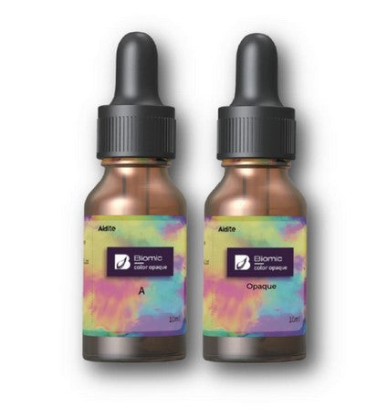 Aidite Biomic Opaque Liquid & Shade Kit, 10mL x 2