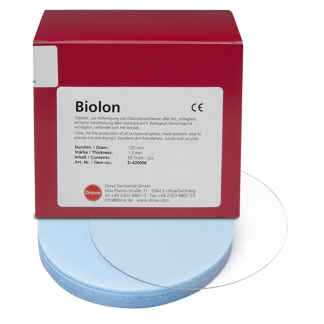 Dreve Biolon Thermoforming Blanks