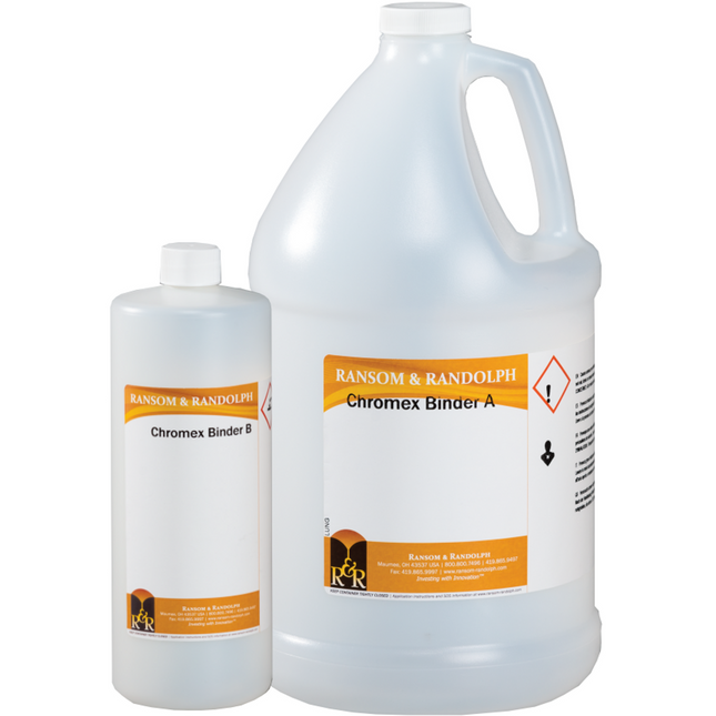 Ransom & Randolph Chromex™ investment liquids only, A & B liquids kit