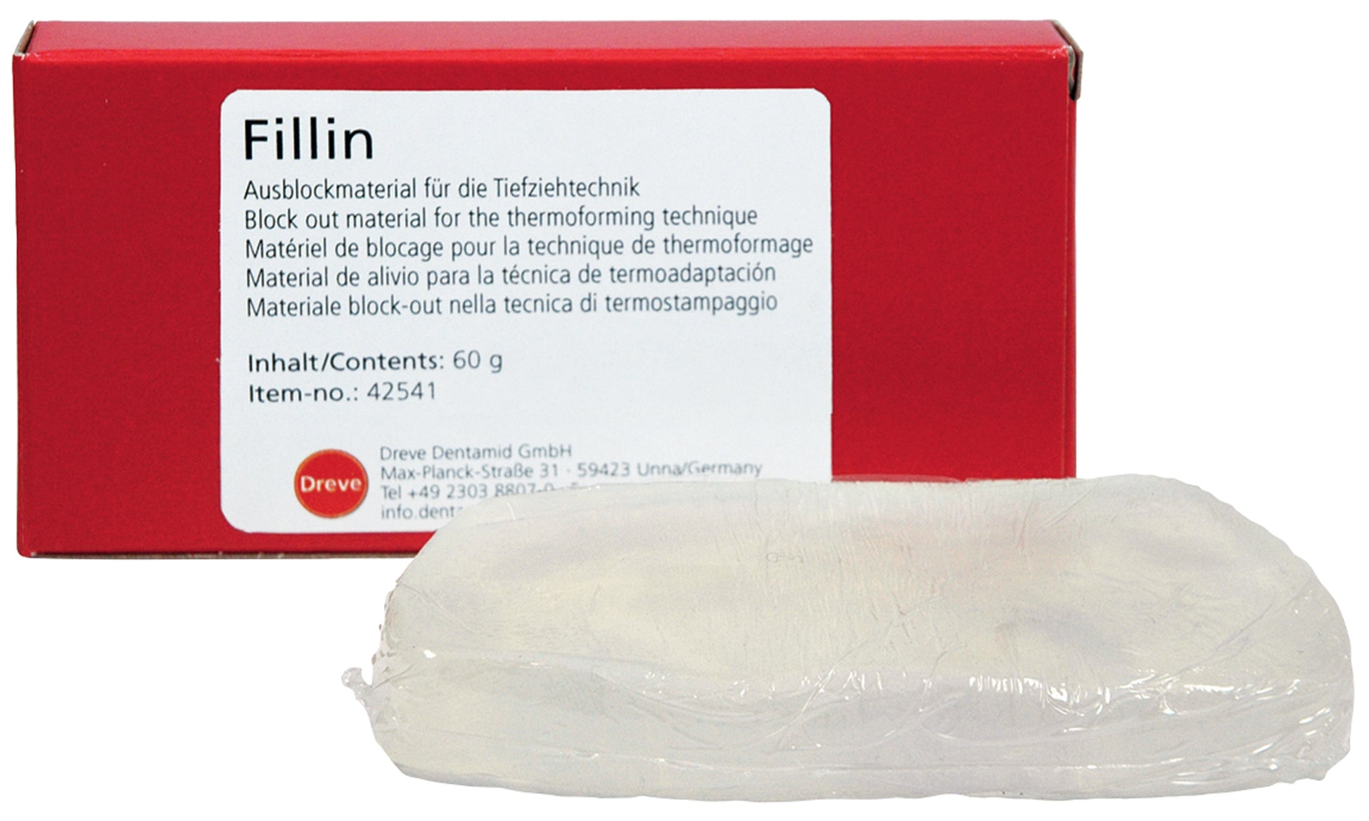 Dreve Fillin Silicone Block Out Putty