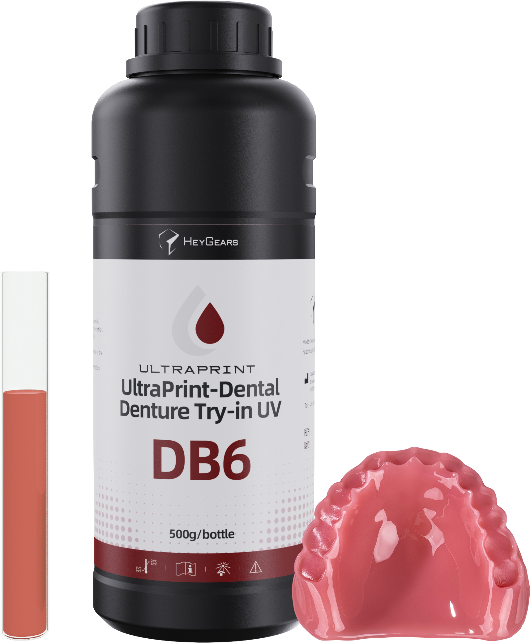 HeyGears UltraPrint Denture Try-In UV 2.0