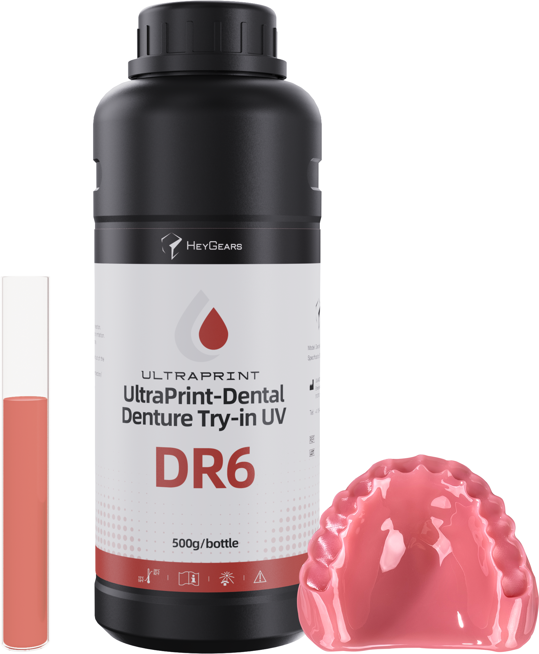 HeyGears UltraPrint Denture Try-In UV 2.0
