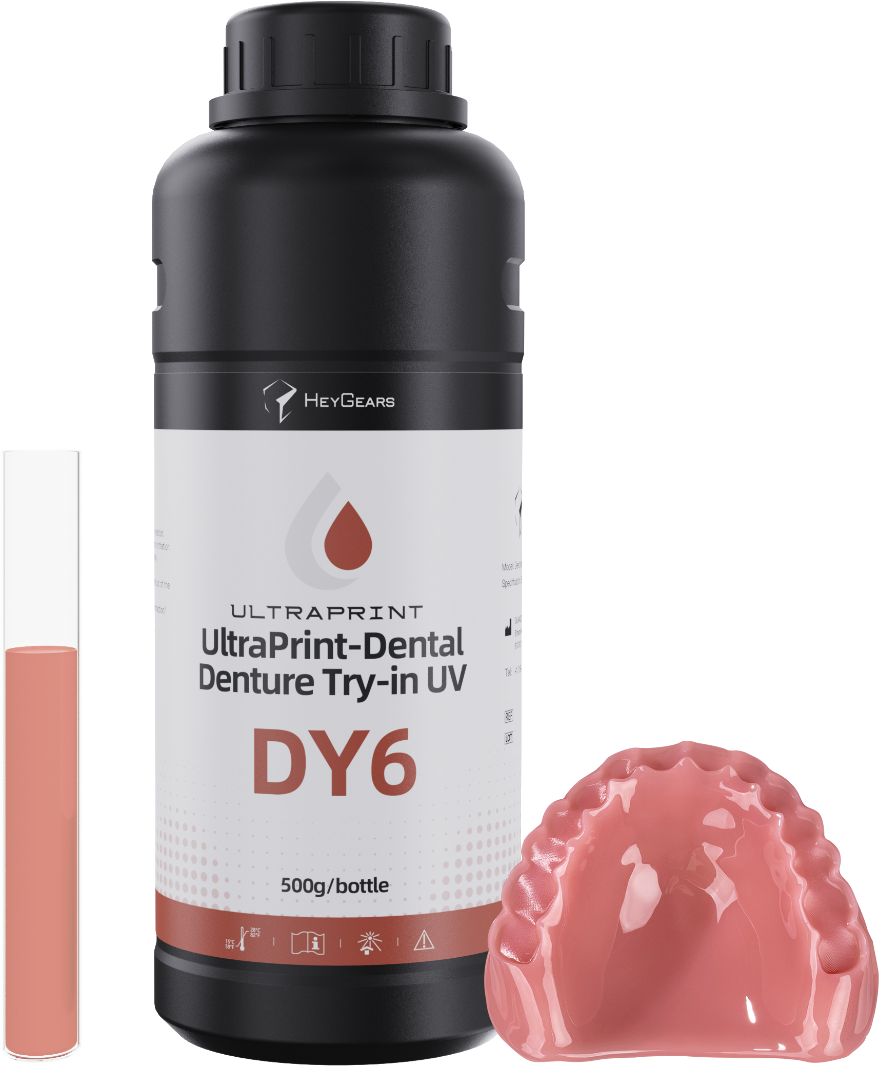 HeyGears UltraPrint Denture Try-In UV 2.0