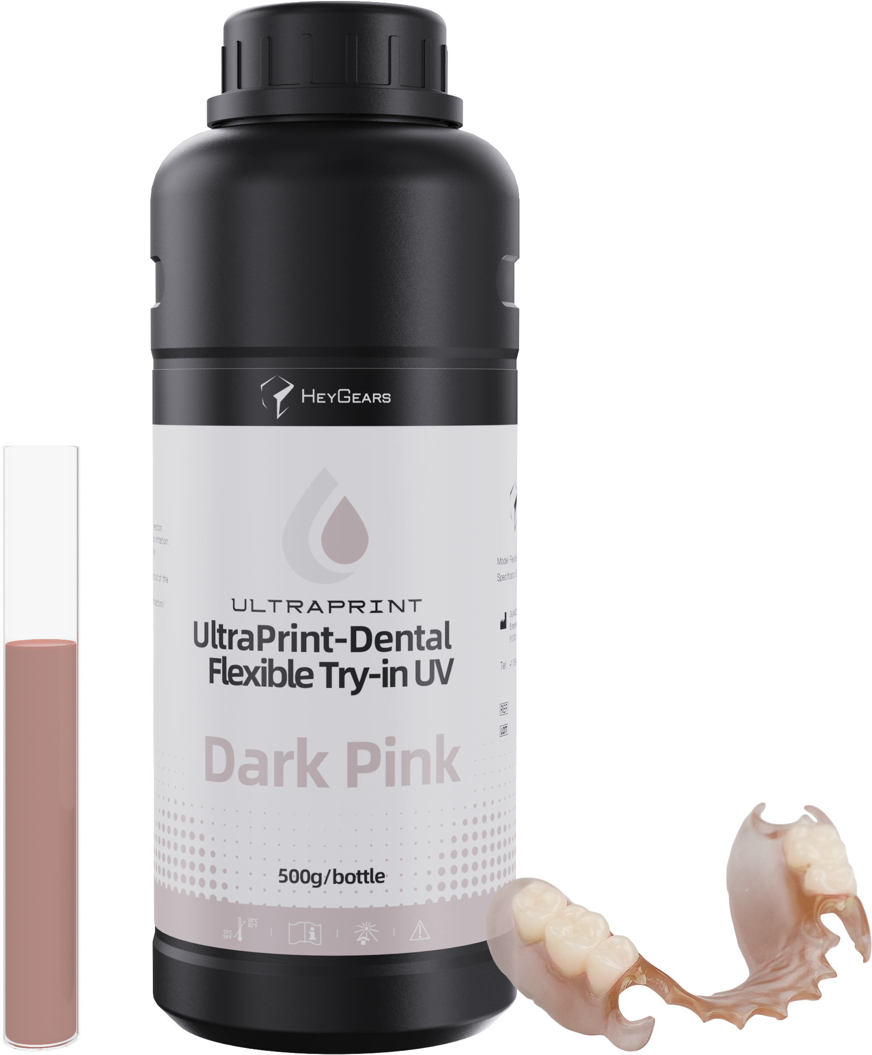 HeyGears UltraPrint Dental Flexible Try-In UV 2.0