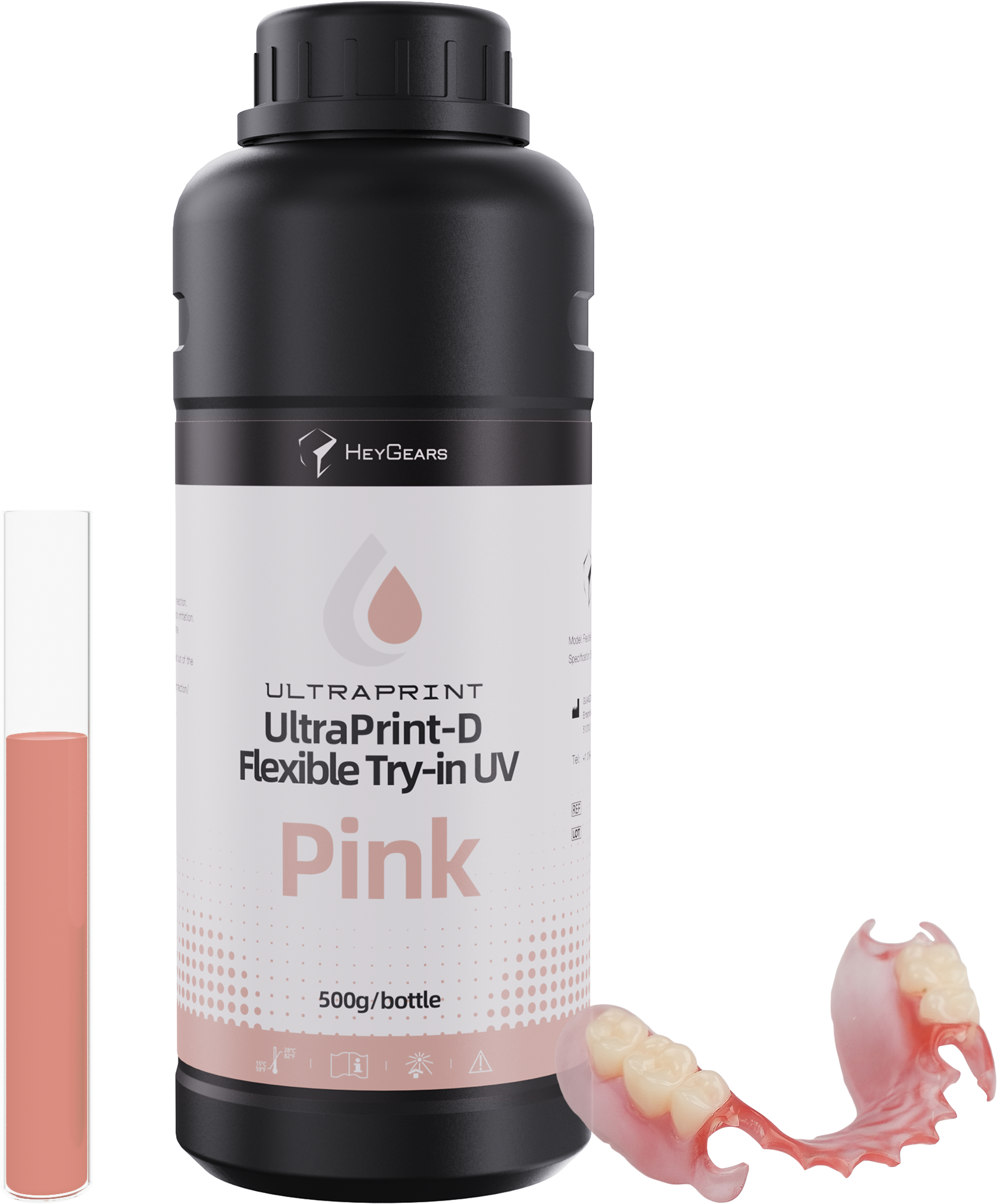 HeyGears UltraPrint Dental Flexible Try-In UV 2.0