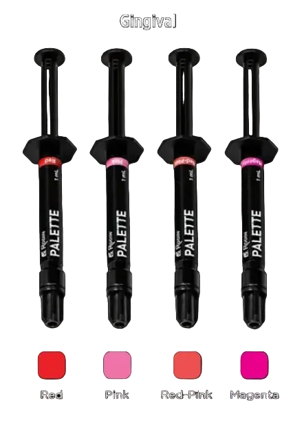Rodin Palette 2.0 Refill, Gingival Colors