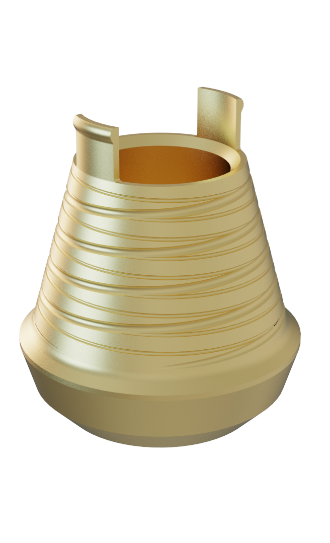 Non-Engaging Hybrid Base for Astra Tech UniAbutment 20°