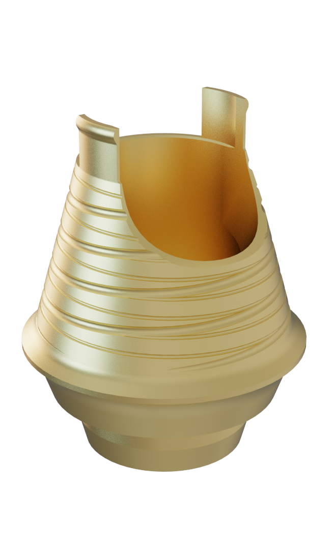 Non-Engaging Hybrid Base for Conical Connection RP