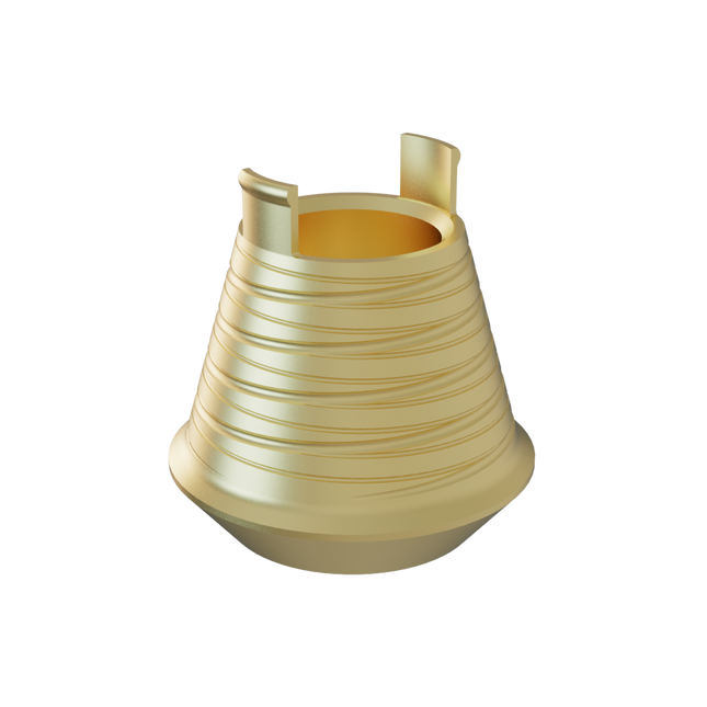 Non-Engaging Hybrid Base for Straumann Screw-Retained Abutment 3.5
