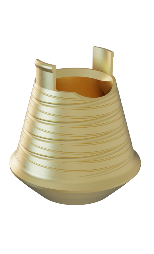 Non-Engaging Hybrid Base for ZimVie Tapered Screw-Vent 3.5