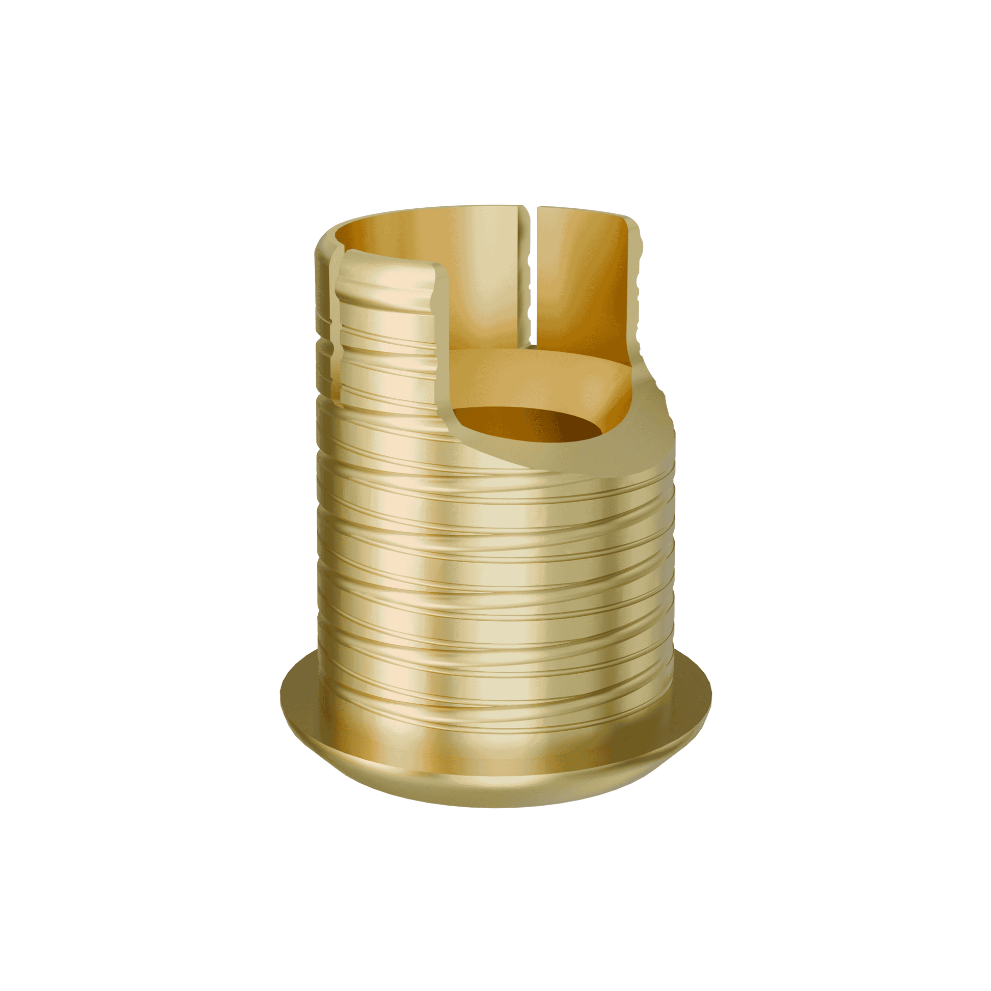 Non-Engaging Hybrid Base H for ZimVie Tapered Screw Vent 4.5