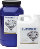 Diamond D® Heat Cure Powder & Liquid, Dark Veined