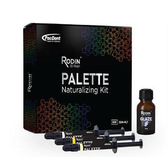 Pac-Dent Rodin Palette Naturalization Kit