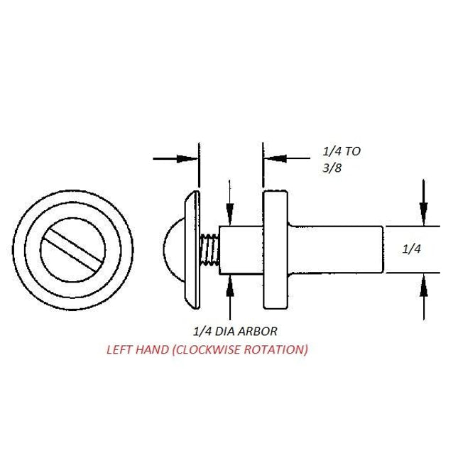 Wells - Stone Chuck Tooth & Knife LH
