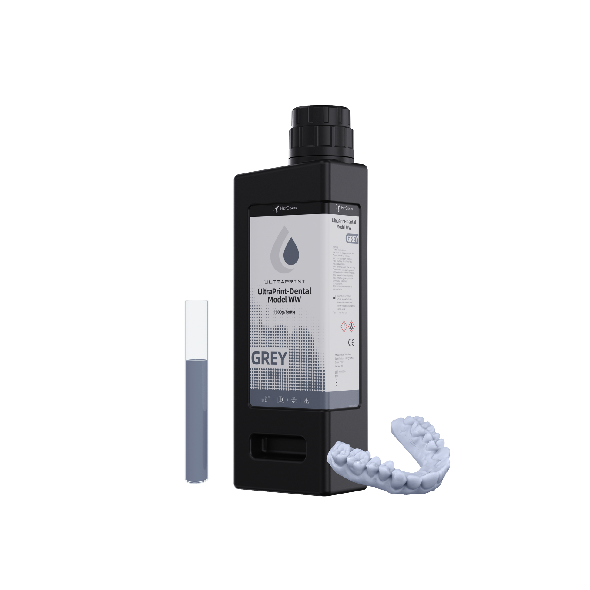 HeyGears UltraPrint Dental Model WW Resin - Water Washable