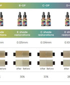 Aidite Biomic Opaque Liquid & Shade Kit, 10mL x 2