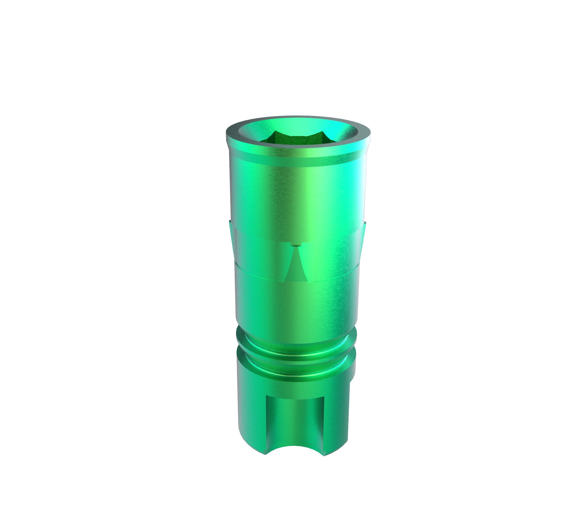 Printed Model Analog for ZimVie Tapered Screw-Vent 3.5