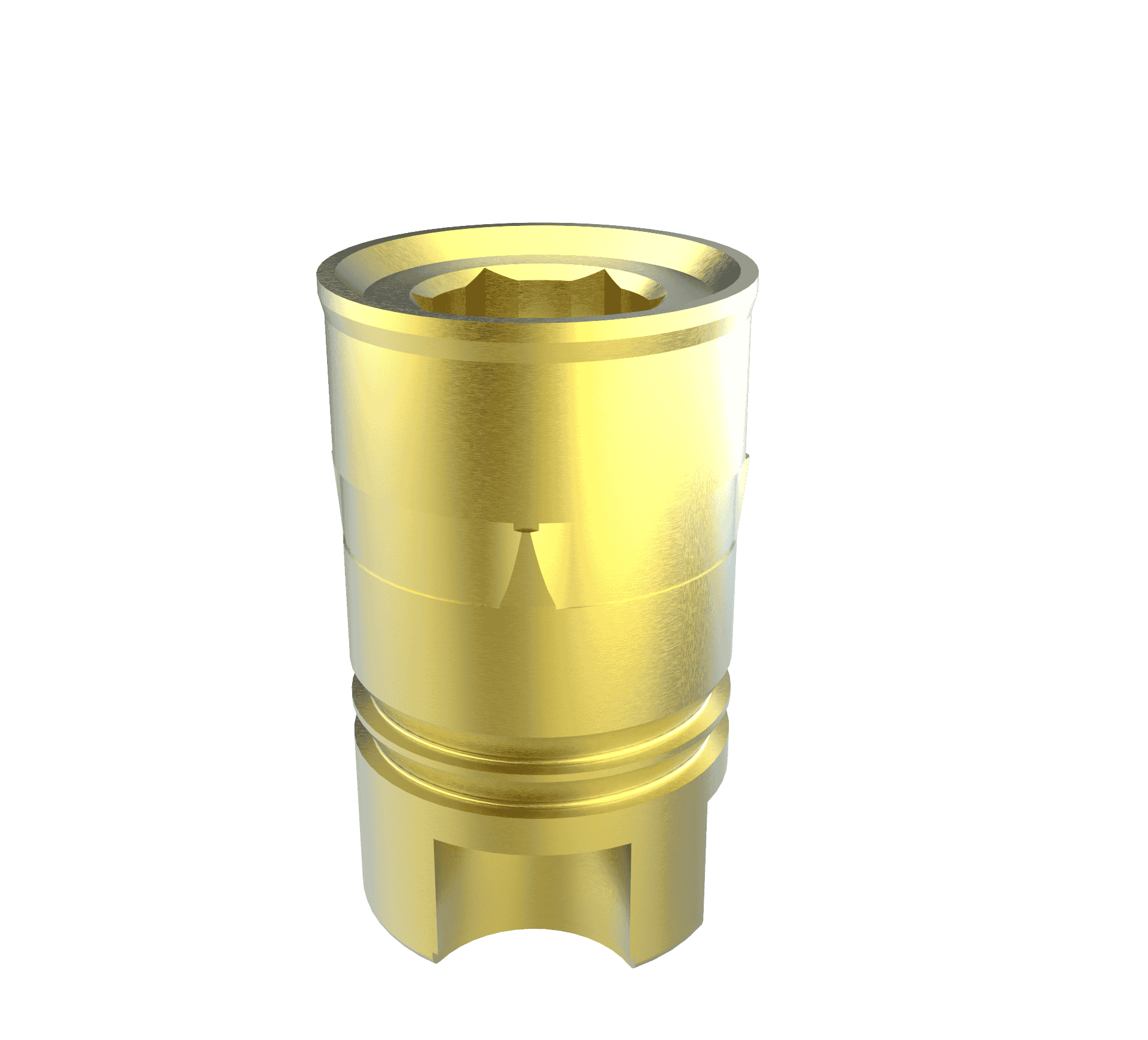 Printed Model Analog for ZimVie Tapered Screw-Vent 5.7