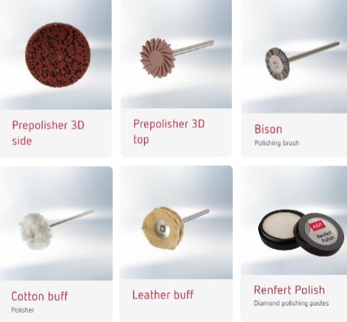 Renfert 3D Resin Polishing Starter Kit