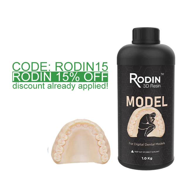 Rodin Model Resin, Tan - for Dental Models