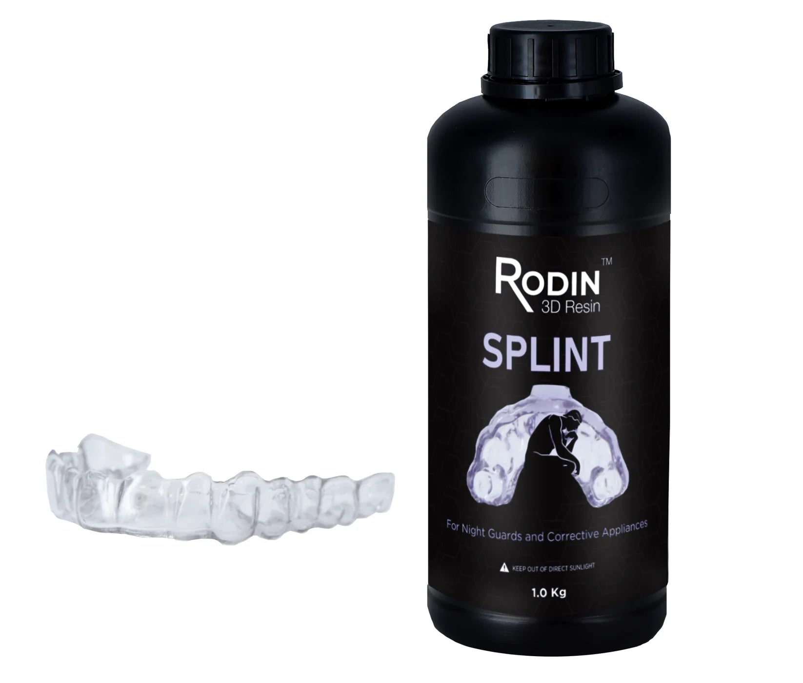 Rodin FlexiSplint Rigid, Clear - SALE