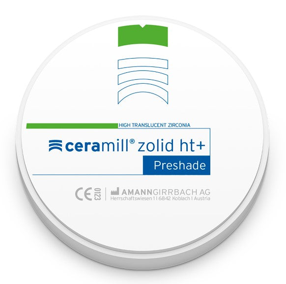 Amann Girrbach Ceramill Zolid HT+ PS 98x16