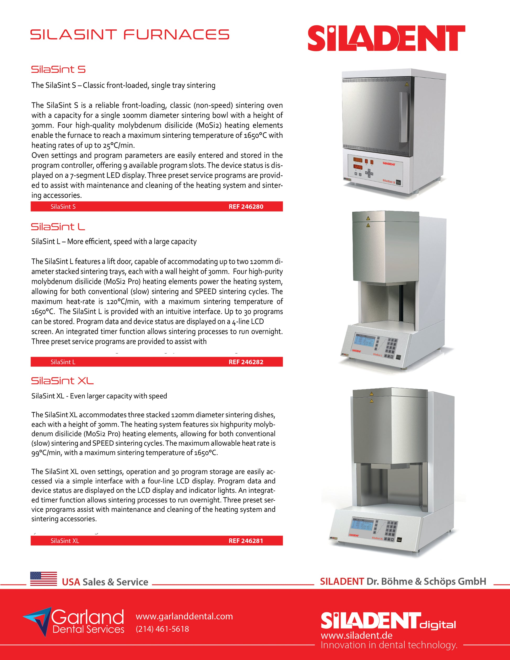 Siladent Silasint S Sintering Oven - NEW!