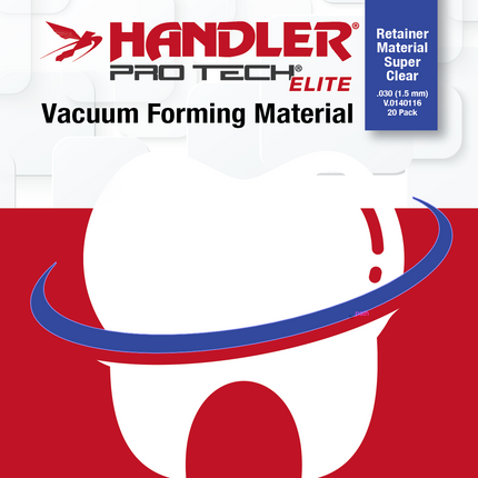 Handler ProTech Retainer Material - Clear .030 (.75 mm) 20/pk