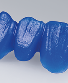 Sagemax CadCam Wax Puck, Blue