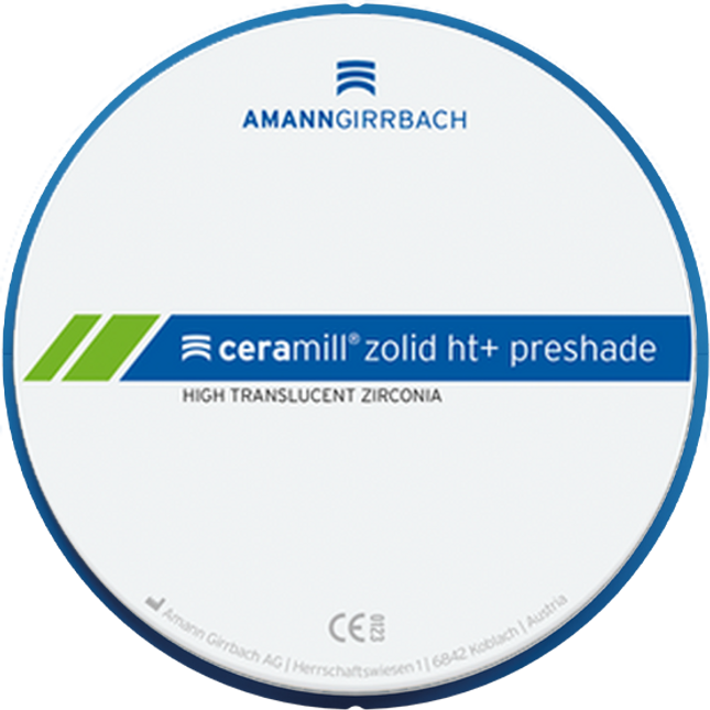 Amann Girrbach Ceramill Zolid HT+ PS 98x20